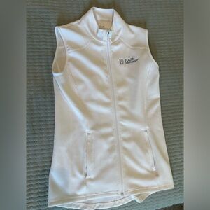 Bobby Jones PGA Tour Women’s White Golf Vest size Medium